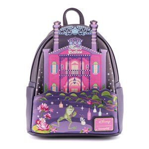 Loungefly Disney Princess and The Frog Tiana's Palace Mini Back pack-In Stock